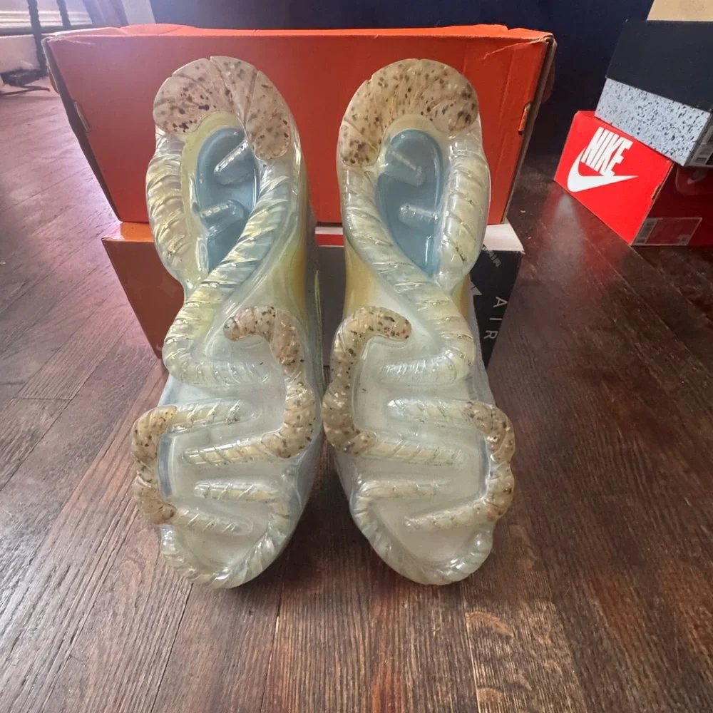 Nike AIR VAPORMAX 2021 FK Grey Size 10.5 Used - Picture 5 of 8